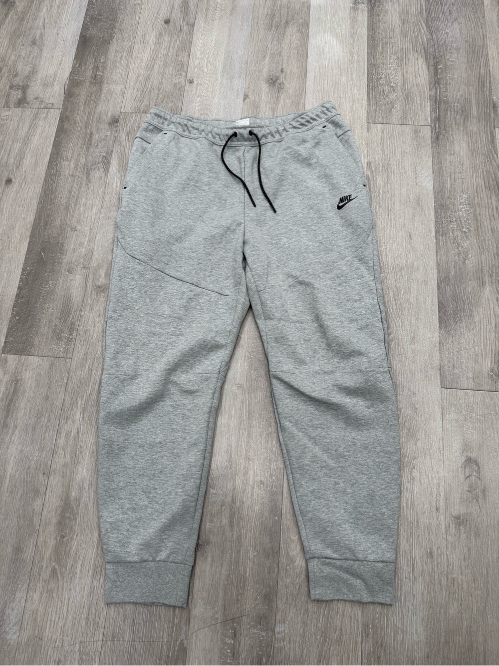 Nike Tech Fleece Sweatpants Cuffed Pants Joggers Gray CU4495-063 Men Size 2XL